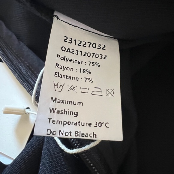 Commense High Waist Contrast Trim Wide Leg Pants - Navy - Picture 10 of 11